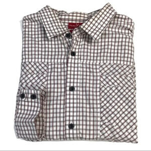 BF376 Marc Ecko Cut & Sew Button Front Shirt XL